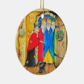 La Befana Verzierung Keramikornament (Rechts)