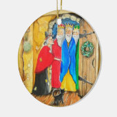 La Befana Verzierung Keramikornament (Links)