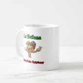 La Befana (Weihnachtshexe) Fest der Offenbarung Kaffeetasse (Vorderseite Links)