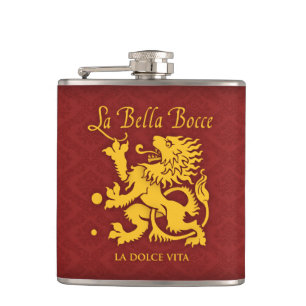 La Bella Bocce Flasche Flachmann