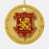 La Bella Bocce Verzierung Keramikornament (Vorne)