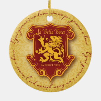 La Bella Bocce Verzierung Keramikornament