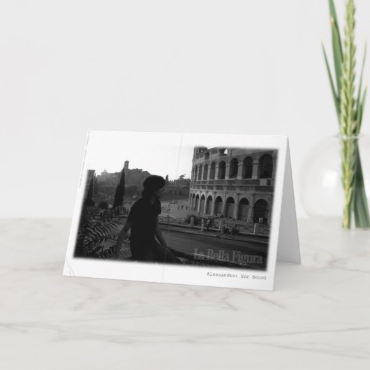 La Bella Figura - Karte 4 (Vorderseite)