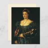 La Bella, Herzogin von Urbino von Tizian (Vorne/Hinten)