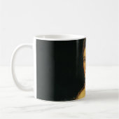 La Bella, Herzogin von Urbino von Tizian Kaffeetasse (Links)