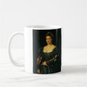 La Bella, Herzogin von Urbino von Tizian Kaffeetasse (Links)