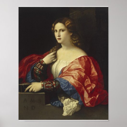 La Bella Leinwand Poster Print (Vorne)