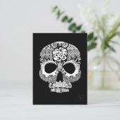 La Bella Muerte Dark Postcard Postkarte (Stehend Vorderseite)