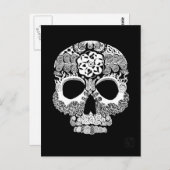La Bella Muerte Dark Postcard Postkarte (Vorne/Hinten)
