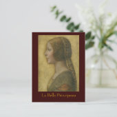 La Bella Principessa Postkarte (Stehend Vorderseite)