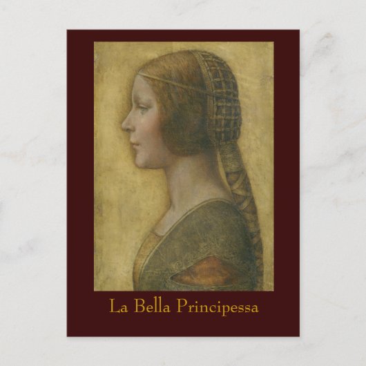 La Bella Principessa Postkarte (Vorderseite)