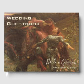 La Belle Dame sans Merci by Frank Dicksee Wedding Gästebuch (Vorderseite)