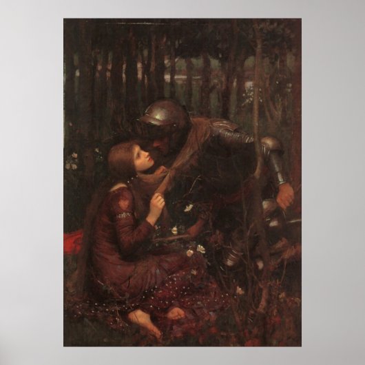 La Belle Dame Sans Merci Canvas Print Poster (Vorne)