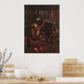 La Belle Dame Sans Merci Canvas Print Poster (Küche)