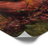 La Belle Dame sans Merci - John William Waterhouse Poster (Ecke)