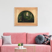 La Belle Dame Sans Merci Leinwanddruck (Insitu (Wohnzimmer))