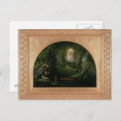 La Belle Dame Sans Merci Postkarte (Vorne/Hinten)