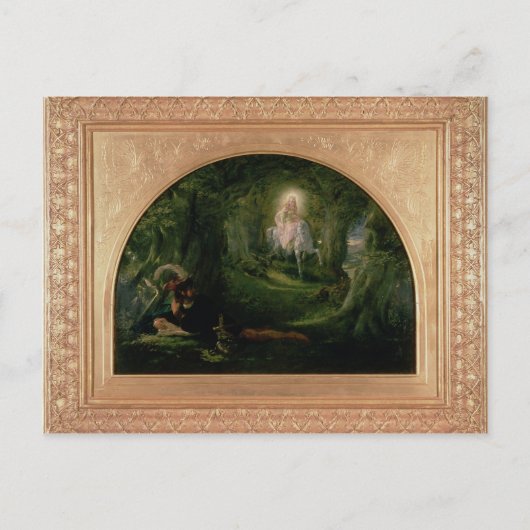 La Belle Dame Sans Merci Postkarte (Vorderseite)