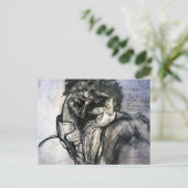 La Belle Dame sans Merci Postkarte (Stehend Vorderseite)