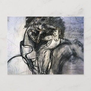 La Belle Dame sans Merci Postkarte