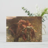 La Belle Dame sans Merci von Sir Frank Dicksee (Stehend Vorderseite)