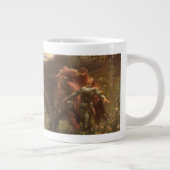 La Belle Dame sans Merci von Sir Frank Dicksee Jumbo-Tasse (Rechts)