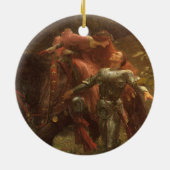 La Belle Dame sans Merci von Sir Frank Dicksee Keramikornament (Hinten)