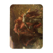 La Belle Dame sans Merci von Sir Frank Dicksee Magnet (Vertikal)