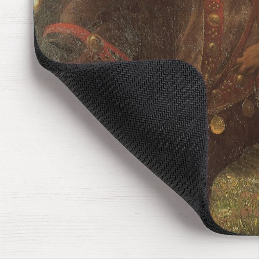 La Belle Dame sans Merci von Sir Frank Dicksee Mousepad (Ecke)