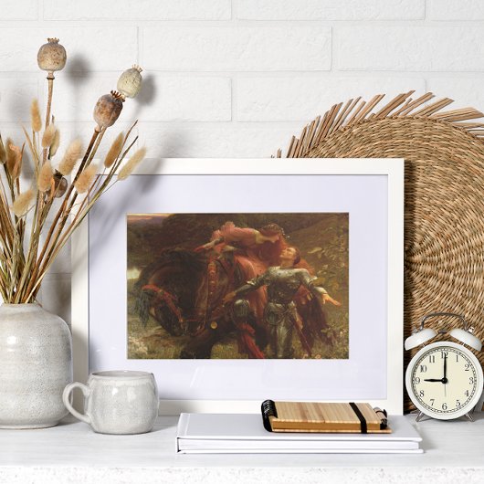 La Belle Dame sans Merci von Sir Frank Dicksee Poster