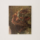 La Belle Dame sans Merci von Sir Frank Dicksee Puzzle (Vertikal)