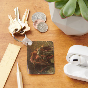 La Belle Dame sans Merci von Sir Frank Dicksee Schlüsselanhänger