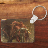 La Belle Dame sans Merci von Sir Frank Dicksee Schlüsselanhänger (Vorderseite)