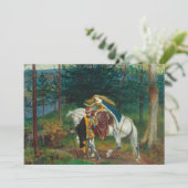 La Belle Dame Sans Merci | Walter Crane Karte (Stehend Vorderseite)