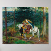 La Belle Dame Sans Merci | Walter Crane Poster (Vorne)