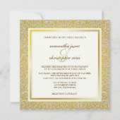 La Belle Epoch Hochzeit Einladungen (Rückseite)