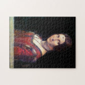 La Belle Ferronniere, Leonardo da Vinci Puzzle (Horizontal)