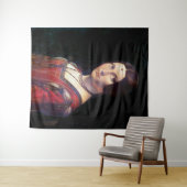 La Belle Ferronniere, Leonardo da Vinci Wandteppich (Beispiel (Horizontal))