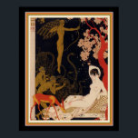" La Belle Helene" 1922 Art Deco 16 x 20 Poster<br><div class="desc">George Barbier,  La Belle Helene,  1922</div>