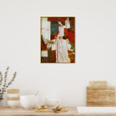 La Belle Iseult ~ William Morris Poster (Küche)