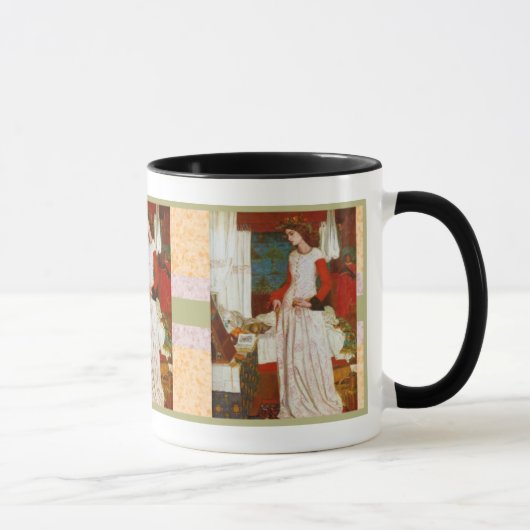 La Belle Iseult ~ William Morris Tasse (Rechts)