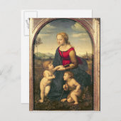 La Belle Jardiniere, 1507 Postkarte (Vorne/Hinten)