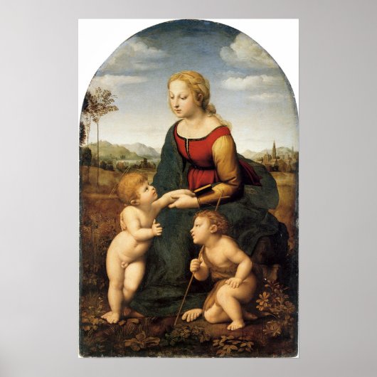 La belle jardinière - Madonna - Raphael - Raffael Poster (Vorne)