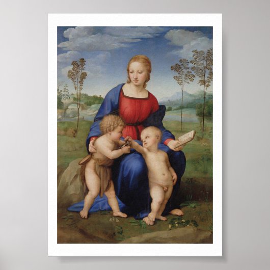 La belle jardinière - Madonna - Raphael - Raffael Poster (Vorne)