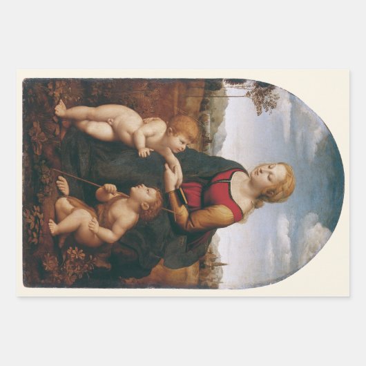 La Belle Jardinière von Rapahel Geschenkpapier Set (Vorderseite 3)