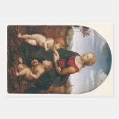 La Belle Jardinière von Rapahel Geschenkpapier Set (Vorderseite)