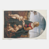 La Belle Jardinière von Rapahel Geschirrtuch (Horizontal)