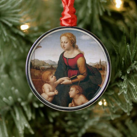 La Belle Jardinière von Rapahel Ornament Aus Metall (Baum)