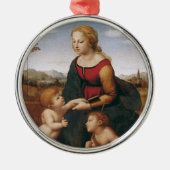 La Belle Jardinière von Rapahel Ornament Aus Metall (Vorne)