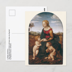 La Belle Jardinière von Rapahel Postkarte